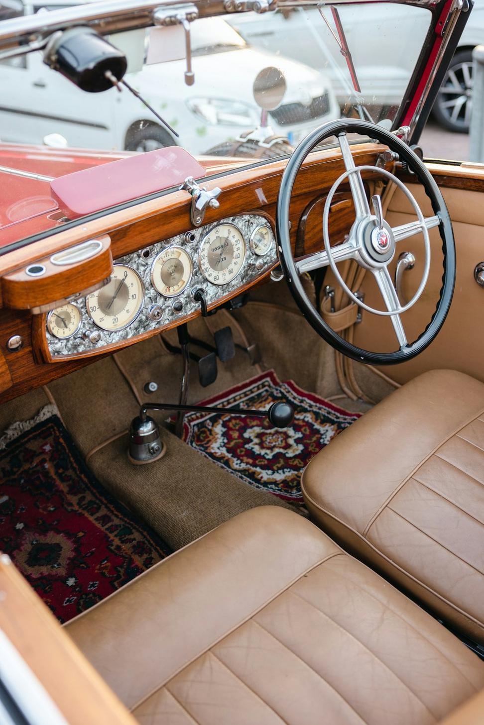 Restored exotic vehicle